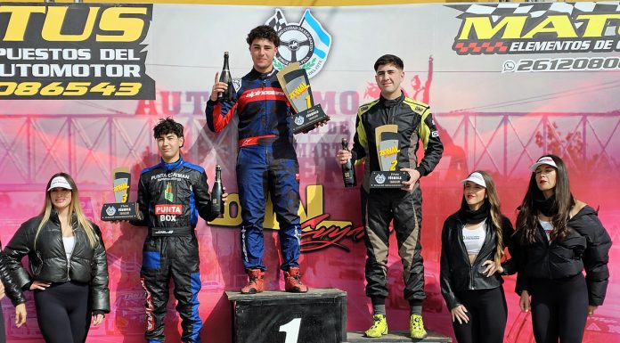 Ganó nuevamente Luciano Vicino en la Fórmula Cuyana, la categoría sigue sin remontar el parque automotor
