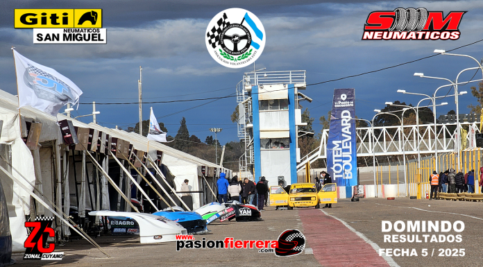 DOMINGO: Resultados Fecha 5, Zonal Cuyano Autódromo Ciudad de San Martín, Mza…