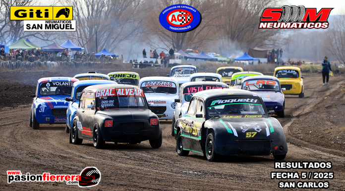 RESULTADOS FECHA 5, Tradicionales autódromo de San Carlos 2025…