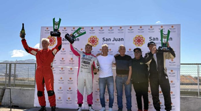 En pista, Fernando Secchi, al podio primero Luisito Maggini, el piloto de Maggini Motorsport se afianza en el campeonato…