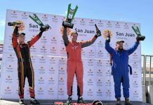 El capeón largó desde el fondo y recibió la de cuadros como ganador, Fede Buj se va con una victoria más del Villicum…