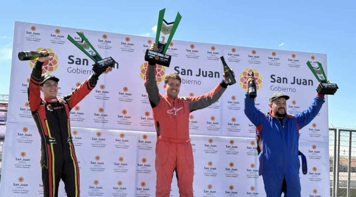 El capeón largó desde el fondo y recibió la de cuadros como ganador, Fede Buj se va con una victoria más del Villicum…