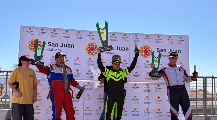Pisó fuerte en casa, Nicolás Peralta ganó en el TP 1.4 en San Juan bajo el Team Cimino…