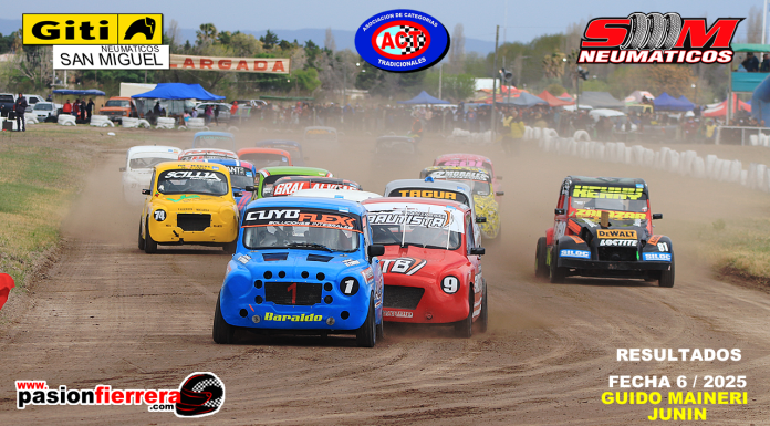 RESULTADOS FECHA 6, Tradicionales autódromo de Guido Maineri 2025…
