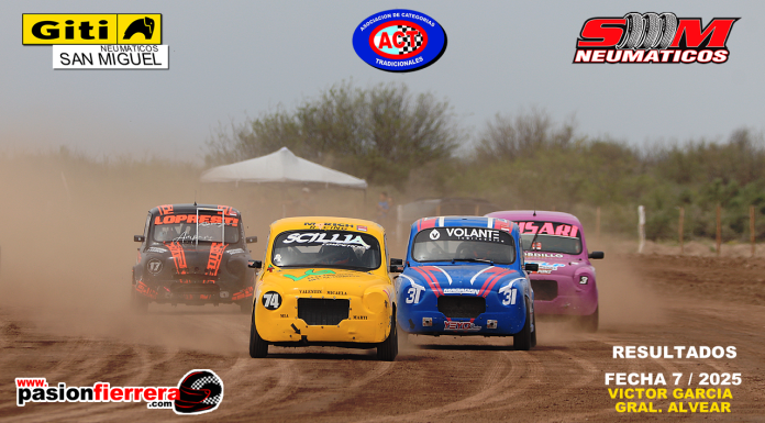 RESULTADOS FECHA 7, Tradicionales autódromo de Victor García Gral Alvear 2025…