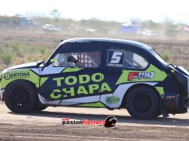Es de “chueky”, Alejandro Urbisci ganó en la Fórmula 1100 en Gral Alvear…