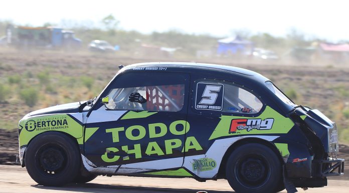 Es de “chueky”, Alejandro Urbisci ganó en la Fórmula 1100 en Gral Alvear…