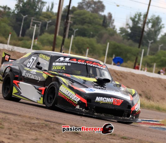 Coky Maggini logró el uno en la primera serie del TC Cuyano largará la final junto a su tio Fabian Maggini…