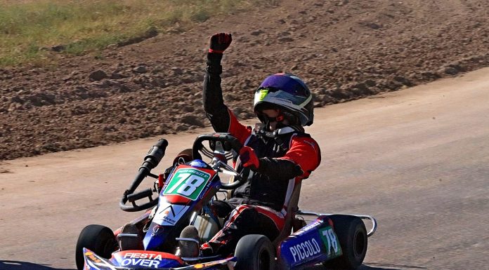 Martín González ganó pole, serie, final y vuelta record, descontó importantes puntos, la definición en Varilleros será en el GP Coronación con Briana Romeo…