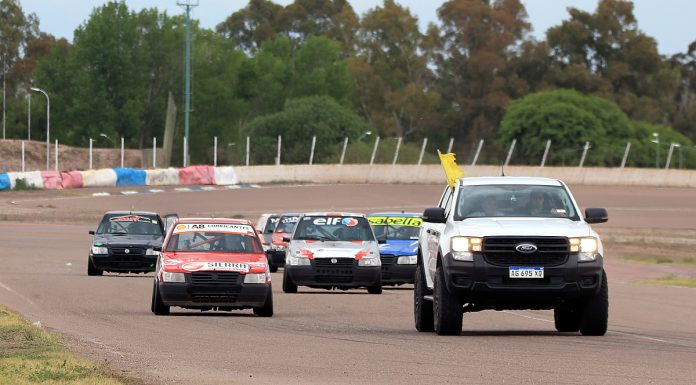 Nicolas Sabio ganó la accidentada serie del TP 1.4 que finalizó con pace car…