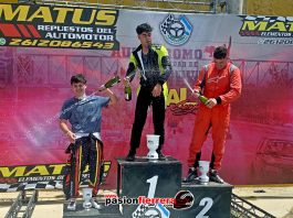Juan Pabo Esteban en lo más alto del podio en Promocional Fiat, Fede Buj y Renzo Sabatini completaron el podio…