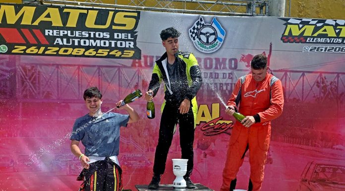 Juan Pabo Esteban en lo más alto del podio en Promocional Fiat, Fede Buj y Renzo Sabatini completaron el podio…