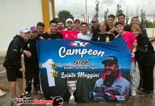 Fabián Maggini el ganador del TC Cuyano, Ricardo Moreno ganó en pista pero fue excluido por maniobra en perjuicio de Fabrizio Maggini, Luisito Maggini es el Campeón 2025 del TC Cuyano…