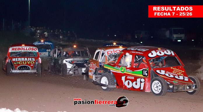 SPEEDWAY SAN RAFAEL, Resultados Fecha 8…