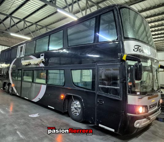 Con mucho espacio, en venta motorhome…