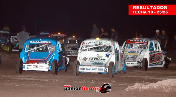 SPEEDWAY SAN RAFAEL, Resultados Fecha 10…