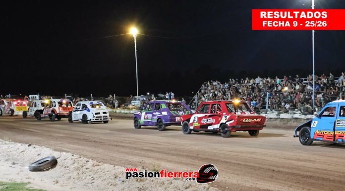 SPEEDWAY SAN RAFAEL, Resultados Fecha 9…