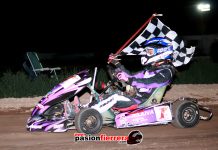 Campeonatos CKS Sureño cumplida 2° fecha nocturna 2026, Kartódromo Carlos Giménez, Villa Atuel…