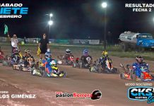 CKS NOCTURNO, Resultados 2° fecha Kartódromo Carlos Giménez Villa Atuel…