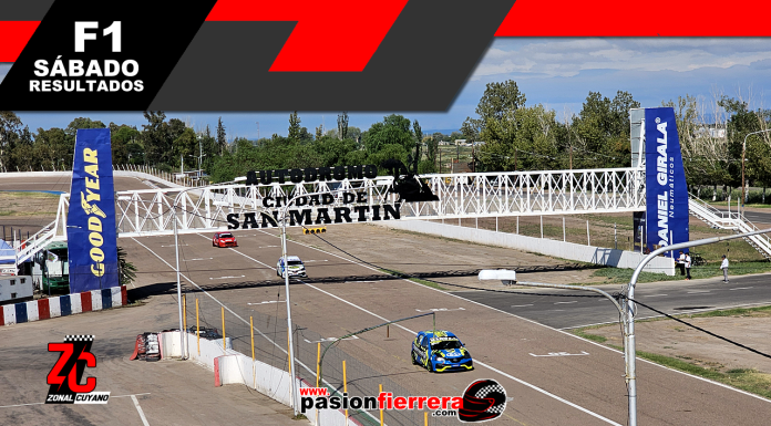 SÁBADO, 1° fecha Zonal Cuyano Resultados, Autódormo Ciudad de San Martin