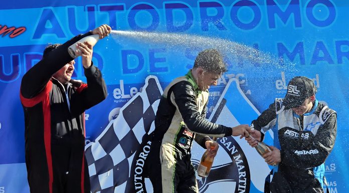 El team Cimino hizo el 1, 2 y 3, Agustin Palau ganó en la Clase 1, remontó desde el fondo, segundo Mauricio Martos y tercero Julian Molina…