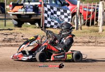 Nicolás Difabio volvió a la victoria en Cadeneros cumpliendo la primera fevha del CKS Sureño..