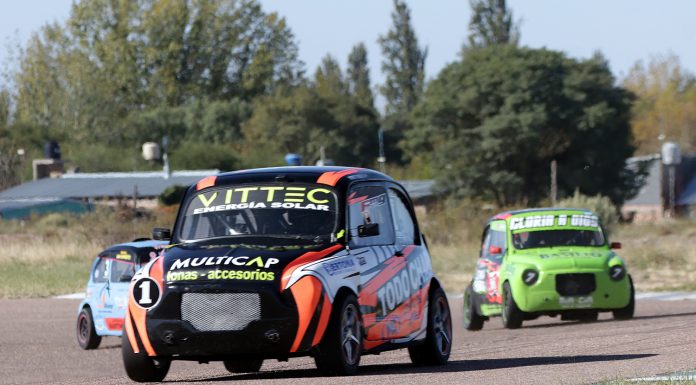 Ale Urbisci ganó en la entretenida carrera de la Fórmula 1100 de local, Cassatta, Rubio, Cattai se lucieron con en el sur mendocino….
