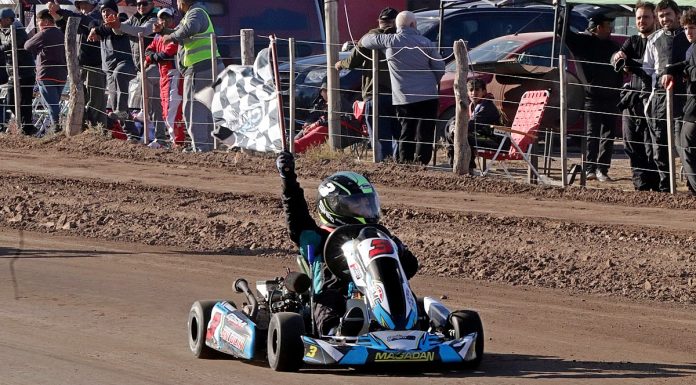Victoria sanrafaeina en Menores 110cc, Benja Giménez ganó en la tarde villatuelina…