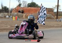 Lucho Blanco marcó la diferencia en la final de Menores 110cc, ganó en la competitiva categoría de “loa chicos”…