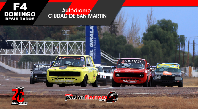 SÁBADO 4° fecha Zonal Cuyano Resultados, Autódormo Ciudad de San Martín 2026