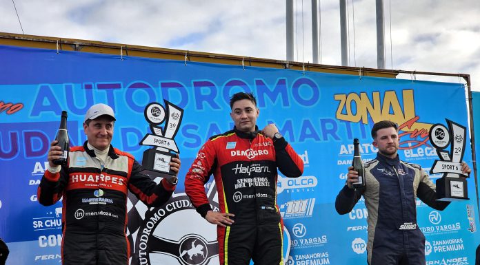Intratable en el Sport 6, Coky Maggini en lo más alto del podio junto al Riveros Racing en San Martín…