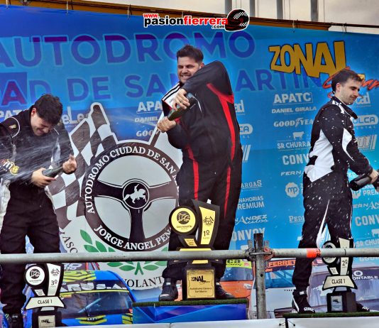 Mauricio Martos ganó en la Clase 1, contra todos los pronosticos se logró completar la 4° fecaha de Zonal Cuyano en San Martín…