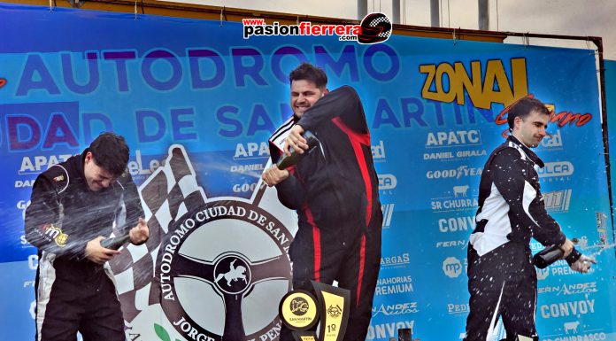Mauricio Martos ganó en la Clase 1, contra todos los pronosticos se logró completar la 4° fecaha de Zonal Cuyano en San Martín…