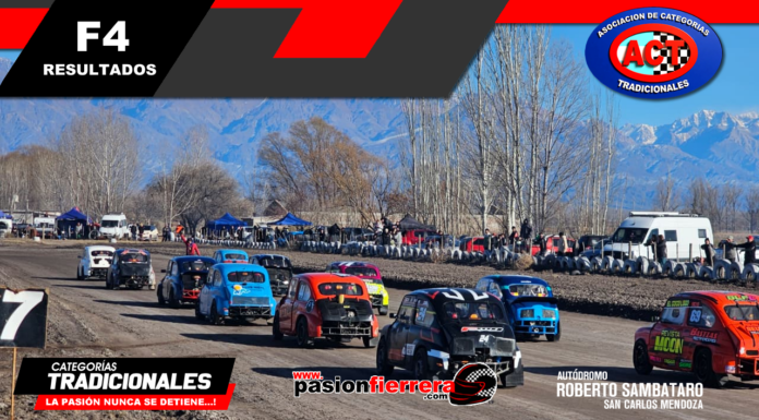 TRADICIONALES, Resultados 4° fecha Autódromo de San Carlos…