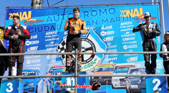 El de Cimino Motorsport imparable en la Clase 1, Santiago Ortega ganó en la 5° fecha de Zonal Cuyano…