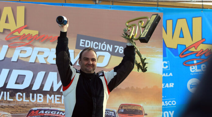 Ganó Ariel Persia, el invitado que volvió de la mejor manera, el sanjuanino le dió la victoria al Etios de Bautista Matar…