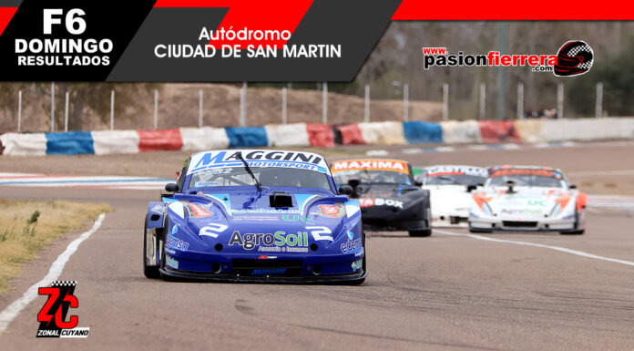 Resultados, 6° fecha Zonal Cuyano Resultados, Autódormo Ciudad de San Martín 2026…