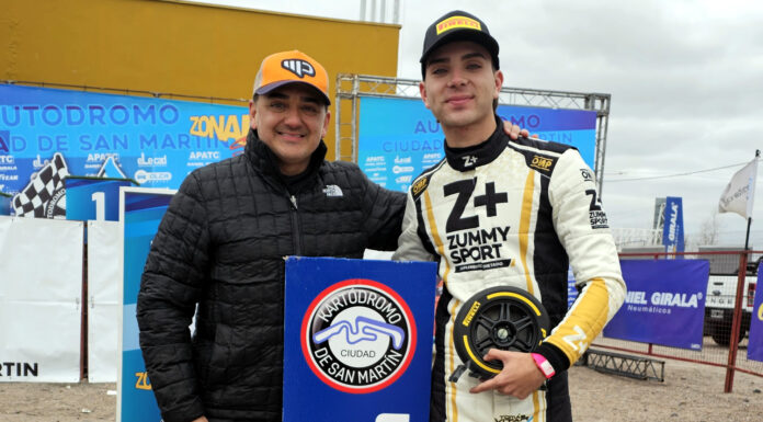 Pole positión para Martín Pontoni, su invitado Tomás Vitar marcó el uno en la clasificación de la Clase 3 en el equipo de Nicolás Magadan…