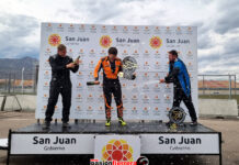 Podio sanjuanino, podio totalmente Cimino, Santiago Ortega, Mauricio Martos y Nicolás Cichocki fueron los protagonistas en la Clase 1…