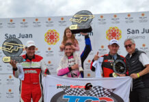 El campeón ganó en el TC Cuyano, Luisito se impuso de punta a punta en el Villicum, lo escoltaron su tío Fabián y su Papá Luis…