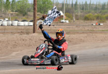 Joaquin x Joaquin, En pista ganó Joaquin Baigorria pero un recargo le deja a Joaquin Guizardi como ganador en Mayores 110cc